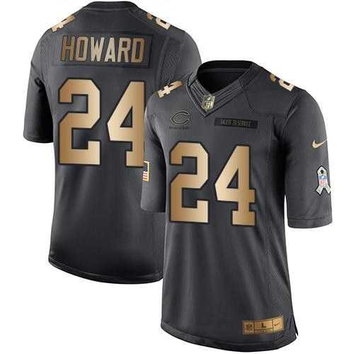 Nike Bears 24 Jordan Howard Anthracite Gold Salute To Service Limited Jersey Dzhi,We sell and wholesale Nike Bears 24 Jordan Howard Anthracite Gold Salute To Service Limited Jersey Dzhi on line form chian!